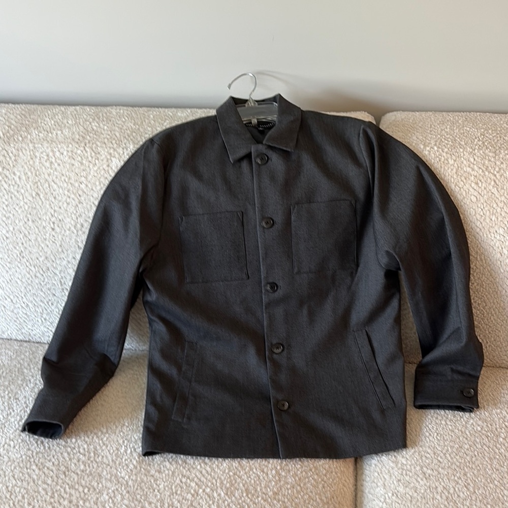 Robert Barakett Gray Lightweight Sport Coat or Jacket